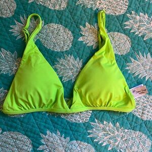 Dippin’ Daisy bikini top! Size L new with tags